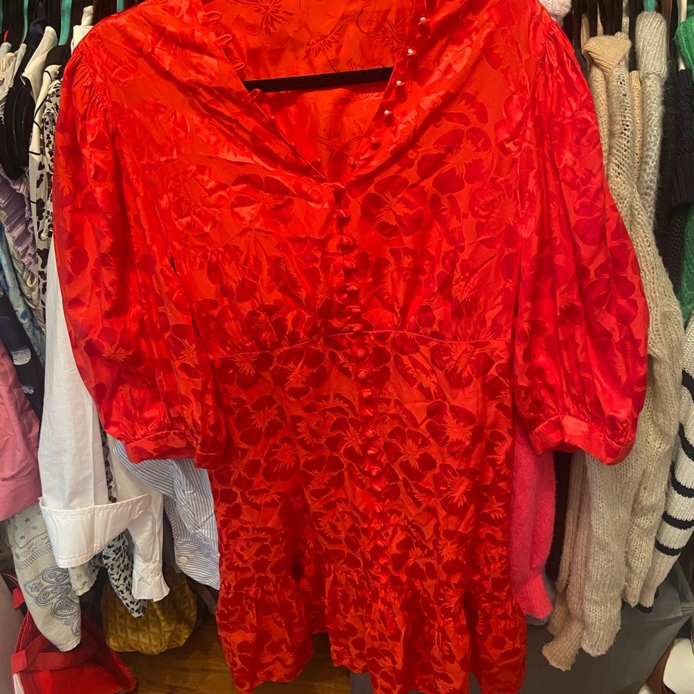 Sandro Azelie Jacquard Dress